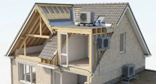 airco op dakkapel